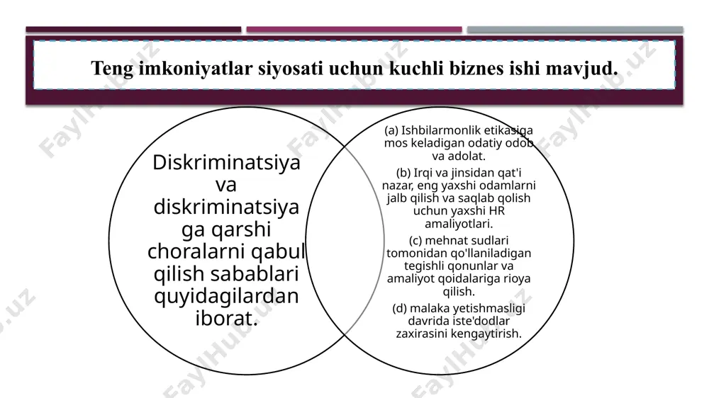 xilma xillik va teng imkoniyatlar - Page 4