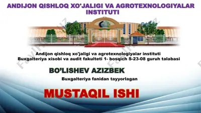 aylanmadan olinadigan soliqning ahamiyati — PPTX