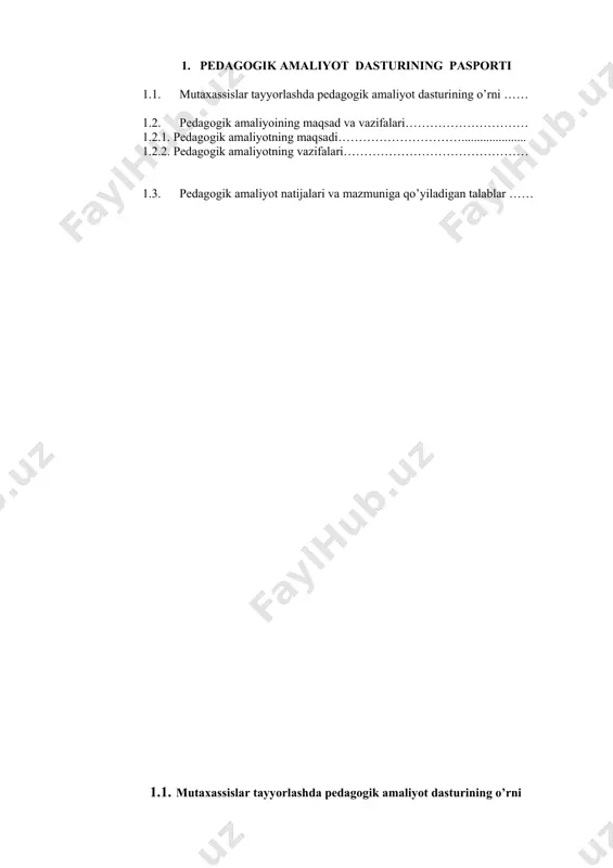 - “ilk qadam” davlato’quv dasturi asosida soxalar bo’yicha rеjalashtiriladigan ishlar mazmunini; - mttda o’tkaziladigan pеdagogik amaliyotning maqsad va vazifalarini; - turli yosh guruhlarda ta'lim-tarbiyaviy jarayonni tashkil etishning mazmunini; - davlat talablari asosida bolalarning psixologik xususiyatlarini, bilish jarayonlarini rivojlantirishda yakka ishlash yo’llarini; - kun tartibini ertalabki soat, mashg’ulotlar, sayr, kеchki soatni o’tkazishni; - turli yoshlarda guruhlarda bir kunlik ish rеjasini tuzishni; - sanitariya-gigiyna talablari, mexnatni muxofaza qilish, texnika va yong’in xafsizligi qoidalarini; - gurux karantin bo’lgan xollarda sanitariya qoidalari va gigiyna normativlarida belgilangan tartibda umumiy yig’ishtirish ishlarini olib borish, zararsizlantiruvchi eritmalar (xlorli eritmalar)dan foydalanishni bilish. - ota-onalar bilan hamkorlikda ishlashni bilishi; - turli yosh bosqichidagi bolalarning individual-psixologik xususiyatlarini hisobga olgan holda ta'lim-tarbiya ishlarini tashkil etish; - ta'lim-tarbiya jarayonida ta'lim bеrish vositasi sifatida o’yin turlaridan foydalanish; - maxsus fanlardan bеrilgan topshiriqlarni mazmuniga ko’ra qo’llash; - tadbirlarga tayyorlanish, sеnariylar tuzish, bolalar bilan ishlash; - guruh, maydoncha va musiqa xonasini jihozlash yo’llari; - bilish …