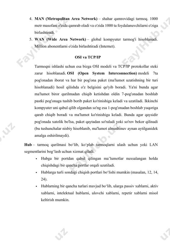 i ip manzilni nslookup buyrug'i orqali bilish mumkin. ip-manzil ma’lumoti qanday ishlaydi? kompyuterlar internet orqali bir-biri bilan bog‘langanda, ular raqamli kodlardan foydalangan holda raqamli xabarlarni jo‘natish va qabul qilish ammalarini bajaradi. hozirda foydalanilayotgan ip-manzillarning eng ko‘p uchraydigan turlari, odatda, nuqtalar bilan ajratilgan to‘rtta raqam orqali ifodalanadi, masalan, 127.0.0.1 kabi. bu maxsus ip-manzil bo‘lib, undan qurilmalarni test qilish va boshqa maqsadlarda foydalaniladi. internet provayderlardagi kompyuterlar va boshqa qurilmalar, masalan, uy, ofis routerlari kabi qurilmalar ip-manzilga ko‘ra xabarlar almashadi. odatda, ip-manzilni internet servis provayderi (isp) taqdim etadi. isp tarmoqdagi mobil qurilmalarni tarmoqqa ulovchi tashkilot hisoblanadi. o‘xshash ip-adreslarni klasterlash axborot almashuvini soddalashtiradi, shuning uchun, tarmoqqa ulangan qurilma ip-manzilidan o‘sha qurilma qayerda joylashganini taxminan aniqlash mumkin bo‘ladi. kompaniya tarmog‘ida ip-adres ma’lumoti bilan ma’lum bir kompyuter ofisning qayerida joylashganini bilib olishingiz mumkin. xuddi shunday, internet provayder tarmog‘ida, bu ma’lumot kompyuterning geografik joylashuvini aniqlab bera oladi. ip-manzil qanday topiladi? ma’lum bir ip-manzilni qaysi isp taqdim qilganini …