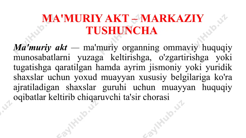 ma’muriy akt (5-ma’ruza) - Page 5