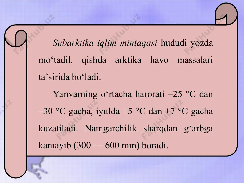 shimoliy amerika iqlimi va ichki suvlari 6-sinf - Page 5