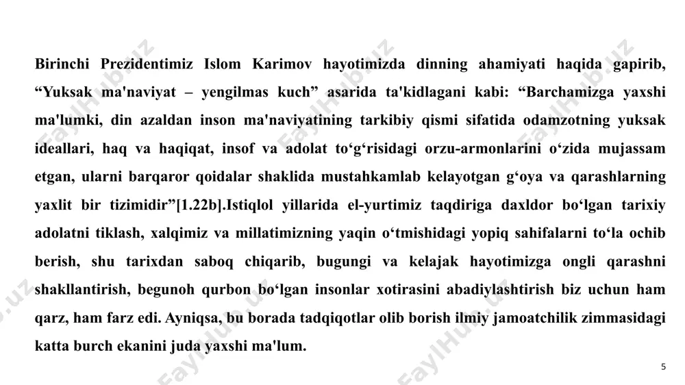 ilda xivada asfandiyorxon ruxsati bilan tuzilgan yosh xivaliklardan iborat majlis va nozirlar kengashi, ularning taqiqlanishi va junaidxon davridagi yosh xivaliklarning qattiq ta’qib qilinishi; buxoro amiri said olimxonning o‘zi qabul qilgan islohotlar o‘tkazish haqidagi farmonini bekor qilishi va 1918-1920 yillarda yosh buxoroliklarning quvg‘inga uchrashi shunga olib kelgan. 13 название презентации 14 jadidlarning xalq ma’rifati uchun kurash dasturi uch asosiy yo‘nalishdan iborat bo‘lgan: 1. yangi usul maktablari tarmog‘ini kengaytirish. 2. umidli, iqtidorli yoshlarni chet elga o‘qishga yuborish. 3. turli ma’rifiy jamiyatlar tuzish xamda ziyolilarning kuchli firqasini tashkil etishga qaratilgan gazetalarni chop etish. shu dasturni amalga oshirish borasida maxmudxo‘ja bexbudiy, abdurauf fitrat, munavvarqori abdurashidxonov, ubaydullaxo‘ja asadullaxo‘jaev, abdulla avloniy, abdulxamid cho‘lpon va boshqa ziyolilar jonbozlik ko‘rsatishdi. chor rossiyasi hukumati jadid ma’rifatparvar va ziyolilarining “yangi usul”maktablarida zamonaviy ta’limni kengaytirishga intilishlarida og‘ir qiyinchiliklar va shafqatsiz munosabatda bo‘lishdi. название презентации 15 amerikalik tarixchi edward olsworsning bildirishicha, buxoro va turkistonda jadid ziyolilari tomonidan ochilgan “yangi usul” (zamonaviy) maktablari …