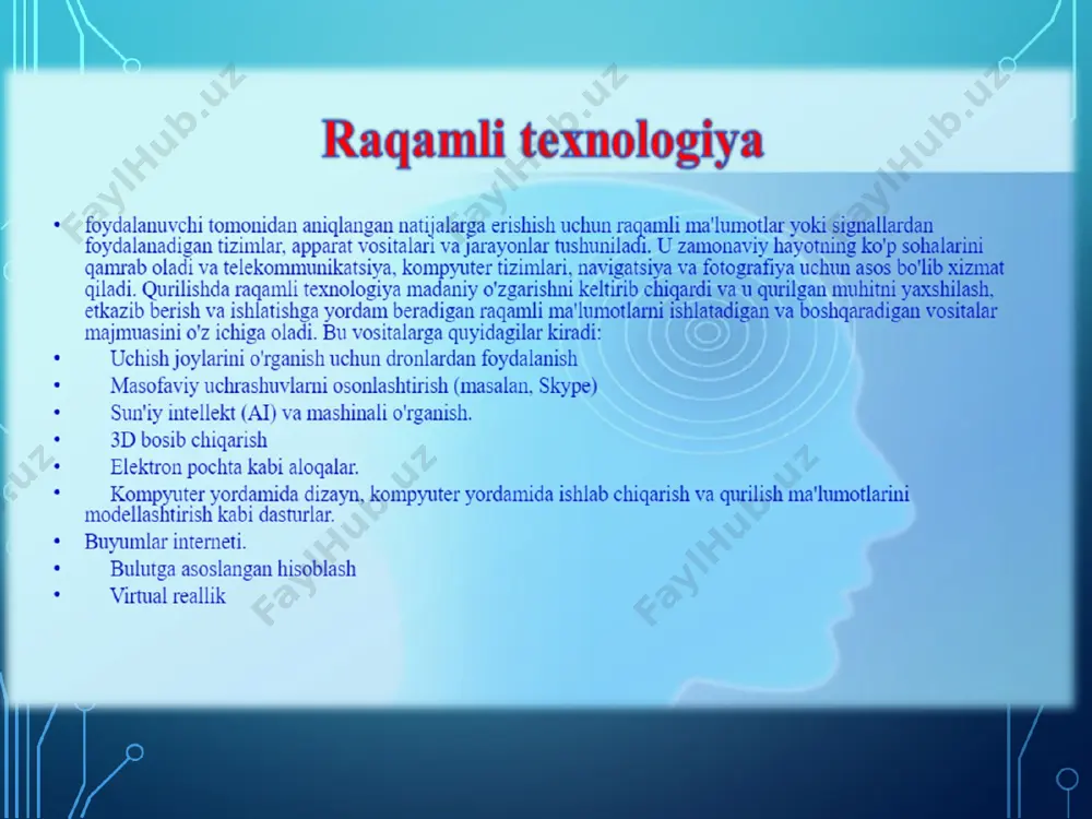 raqamli texnologiyalar - Page 2