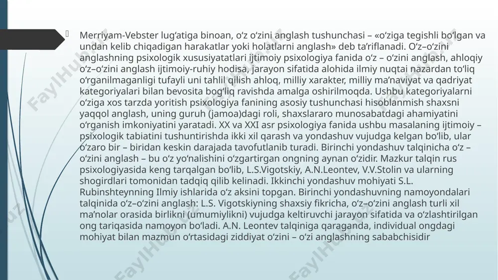 f education and applied psychology, (2). 5. ibragimovich, r. a. (2020). measurement of personality type and its features. european journal of research and reflection in educational sciences vol, 8(6). 6. nazarov, a. s. (2021). rahbar faoliyatida boshqaruv qarorlarini qabul qilish tamoyillarini ijtimoiy-psixologik xusususiyatlari. oriental renaissance: innovative, educational, natural and social sciences, 1(special issue 2), 342-348 image1.png image2.jpeg image3.jpeg /docprops/thumbnail.jpeg