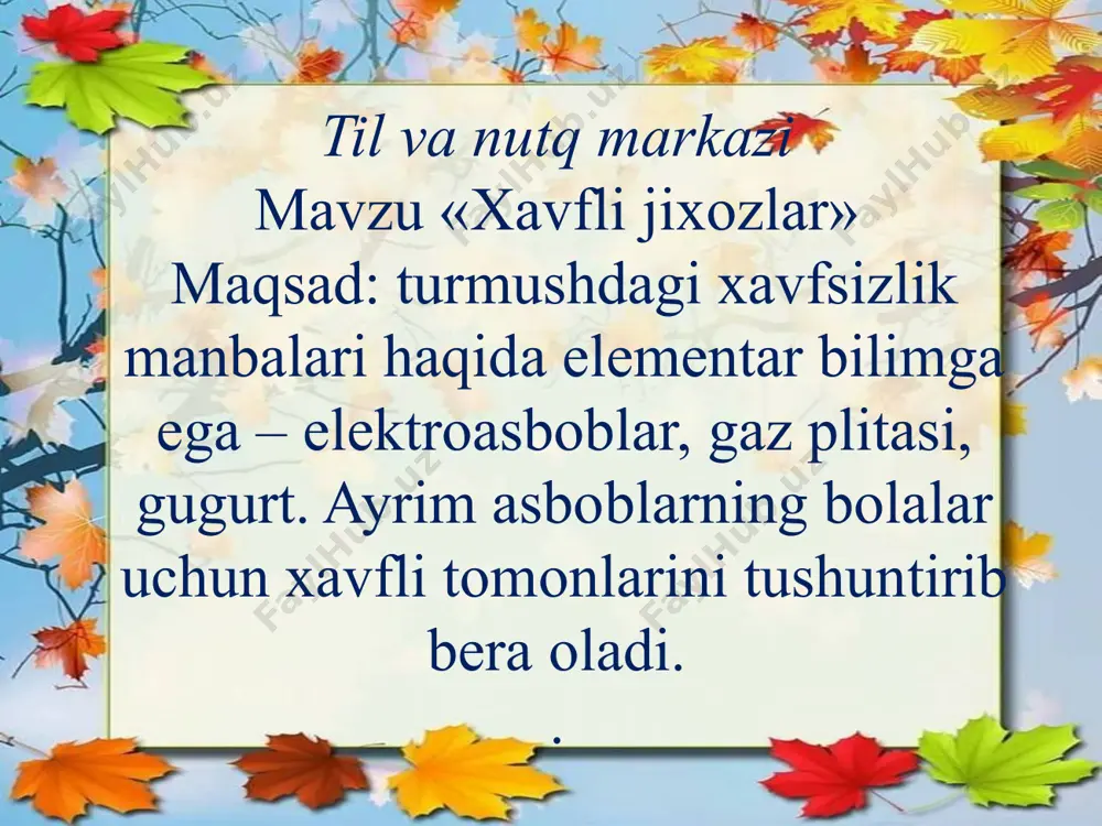 xavfli jihozlar mashg'ulot ishlanmasi - Page 2