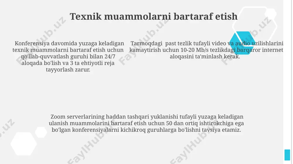 zoom platformasida konferensiya yaratish va unga foydalanish - Page 5
