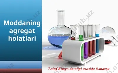 moddaning agregat holatlari. 7 - sinf  — PPTX