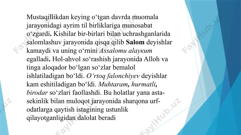 o'zbek tilining sohada qo'llanilishi - Page 5