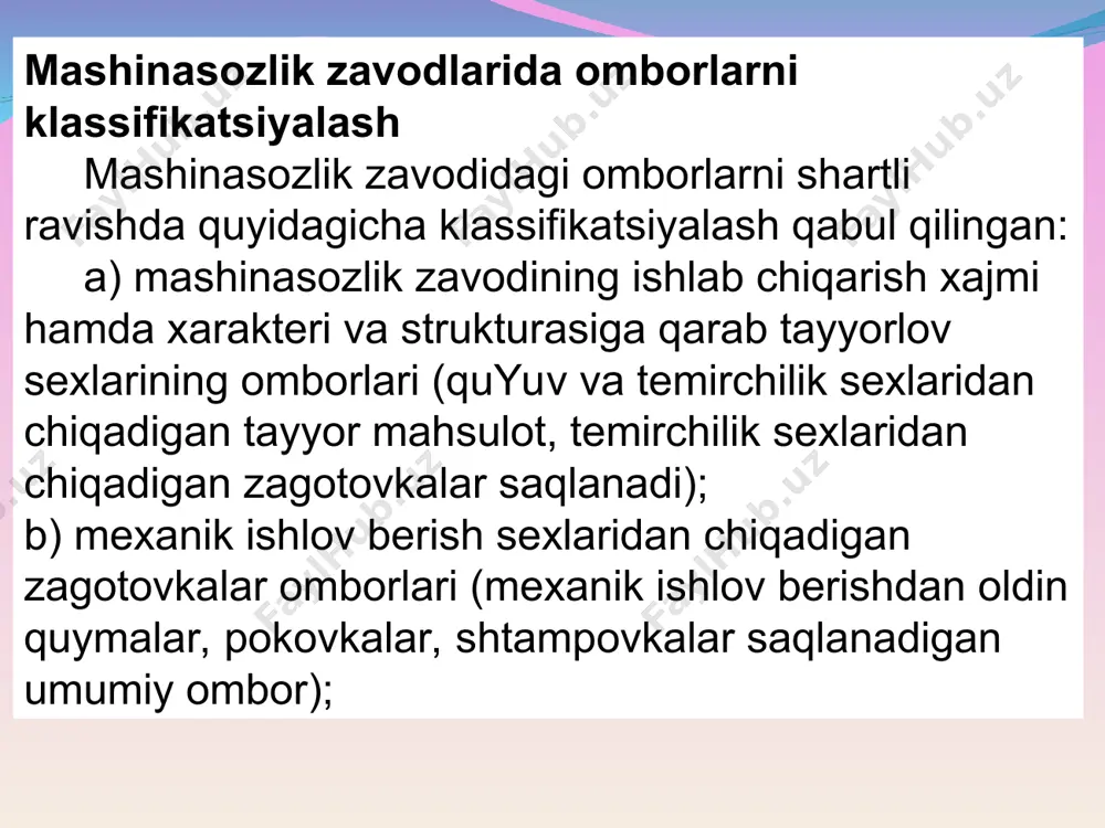 ombor ishlarining mexanizasiyasi va avtomatlashtirish - Page 5
