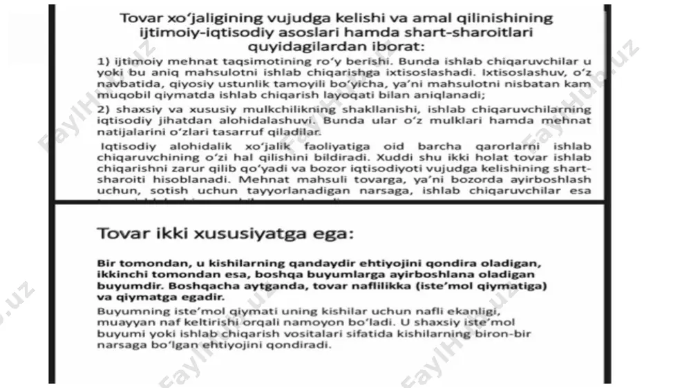 tovar va pul munosabati - Page 5