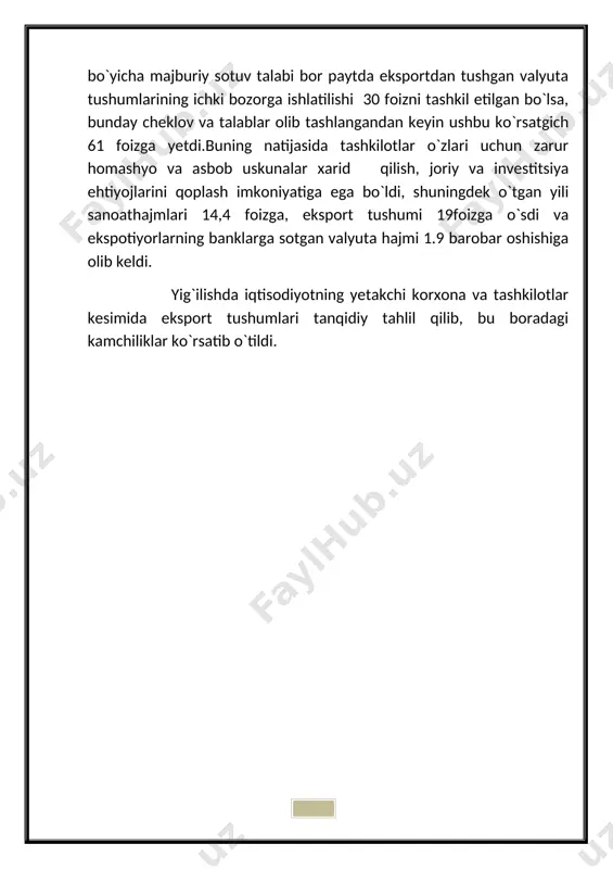 aqsadida belgilanadi. boj olinadigan mahsulotlar, boj olinmaydigan mahsulotlar, olib kelish va olibketish taqiqlangan mahsulotlar, shuningdek, bojxona bojlari stavkalari, ya’ni,ularning tartibga solingan rо‘yxati bojxona tariflari deb ataladi. bojxona tariflarini ishlab chiqarish, tabiiy farqlar (hayvonot va о‘simlik dunyosi),qayta ishlash darajasiga (xom ashyo, yarim tayyor mahsulotlar, tayyor buyumlar) kо‘ra,taqsimlangan mahsulotlar rо‘yxatini о‘z ichiga olgan mahsulot sarxillovchilar(klassifikatorlari) asosida quriladi. 2.importga ta'riflar va ularning ishlab chiqaruvchilarga hamda iste'molchilarga ta'siri. asosan savdoni tartibga solishda eng ko'p qo'llaniladigan usul importga solinadigan bojxona boji hisoblanadi.importga ta'riflarning maxsus va advallar turlari o'zaro farqlanadi.maxsus bojlar import qilinayotgan tovarlar birligiga nisbatan o'rnatiladi.masalan 1 barel neftga nisbatan 2 yevro.advaler bojlar import qilinayotgan tovar qiymatiga nisbatan ma’lum foiz tariqasida belgilanadi. masalan avtomobil xarid narxining 40%.har ikkala turdagi import tariflarning oqibatlari deyarli bir xil bо‘lib, buni biz quyidagi grafik vositasida kо‘rib chiqamiz. aytaylik, import tariflari joriy qilingunga qadar ichki ishlab chiqarish hajmi s1, ichki talab hajmi esa d1 teng bо‘lgan. talab va taklif о‘rtasidagi …