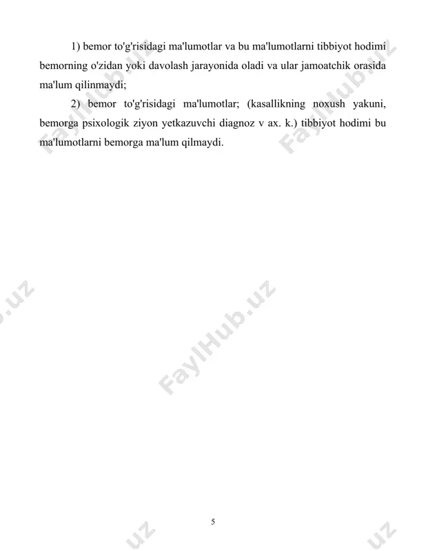 tibbiyot deontologiyasi va psxologiya - Page 5