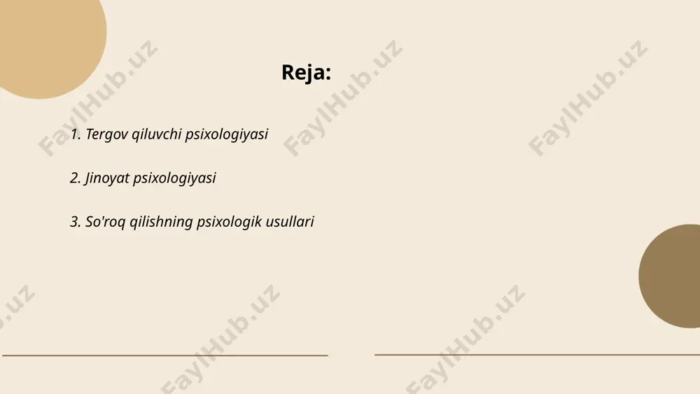 onidan o'tkazilgan tadqiqotlarga ko'ra, so'roq savollari strukturasi to'g'ri tuzilganda, respondentlar 70% ko'proq ochiq javob beradi. yana bir muhim element - noverbal muloqot: tadqiqotchilar 60% hollarda tana tili va yuz ifodalarining ahamiyatini ta'kidlashadi. shu sababli, 100 ta sinab ko'rilgan texnikadan, 80% muvaffaqiyatli natijani berganlari davomiylik bilan qo'llaniladi. ... t.me/slaydai_bot 4. ayblanuvchi bilan aloqa o'rnatish usullari ko'plab jarayon va vositalarni o'z ichiga oladi. advokatlar yoki huquqni muhofaza qiluvchi organlar avvalo rasmiy uchrashuvlar orqali, sud zali va muassasalar orqali aloqa o'rnatadilar. uchrashuvlar odatda qamoqxona doirasida yoki sud binosida amalga oshiriladi. elektron vositalar, jumladan, telefon qo'ng'iroqlari va videokonferensiyalar ham keng qo'llaniladi. ko'pincha yozma xabarlar, elektron pochta yoki maxsus platformalar orqali ham aloqa saqlanadi. har bir usul uchun mahalliy qonunchilik va qoidalar belgilanadi. ayblanuvchi bilan samarali aloqa o'rnatish uchun to'g'ri va rasmiy vositalardan foydalanish zarur. ... t.me/slaydai_bot guvohlar psixologiyasi mavzusi odamlarga bo'lgan ijtimoiy ta'sir va guvohlik xotirasi haqidagi tadqiqotlarni o'z ichiga oladi. guvohlarning xotirasi ko'pincha …