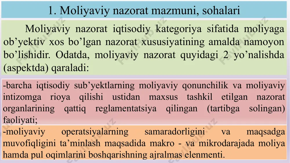 lat byudjeti orqali taqsimlash bir vaqtning o‘zida, o‘zaro bog‘langan va ma’lum darajada mustaqil bo‘lgan 3 bosqichga egadir: byudjet fondidan foydalanish (byudjet xarajatlari) davlat byudjeti moliyaning tarkibiy qismi sifatida, uning boshqa bo‘linmalari singari 2 xil funksiyani bajaradi: taqsimlash nazorat > ortiqlik < kamomad daromadlar xarajatlar soliqlar, resurs uchun to‘lovlar va mol-mulk solig‘i, ijtimoiy infratuzilmaning rivojlanishiga soliqlar, boshqa soliqlar va daromadlar ijtimoiy sohaga, ijtimoiy himoyaga, iqtisodiyotga, markazlashgan investitsiyalar, davlat boshqaruvi, boshqa xarajatlar 4. davlat byudjetining daromadlari va xarajatlari davlat byudjetining daromadlari davlat byudjetining daromadlari mamlakat yalpi ichki (milliy) mahsulotini taqsimlash va qayta taqsimlash umumiy jarayonining elementlaridan biri bo‘lib, ular oraliq (tranzit) xarakterga ega. ular yuridik va jismoniy shaxslarga tegishli bo‘lgan daromadlar va jamg‘armalarning bir qismini byudjetga o‘tkazilishi natijasida vujudga keladi. byudjet daromadlarining moddiy-buyumlashgan mazmunini davlatning ixtiyoriga borib tushgan pul mablag‘lari tashkil etadi. bu moliyaviy (byudjet) kategoriyaning namoyon bo‘lish shakli byudjetga borib tushuvchi turli soliqlar, to‘lovlar, yig‘imlar, bojlar va ajratmalardan iborat. soliq- bu …