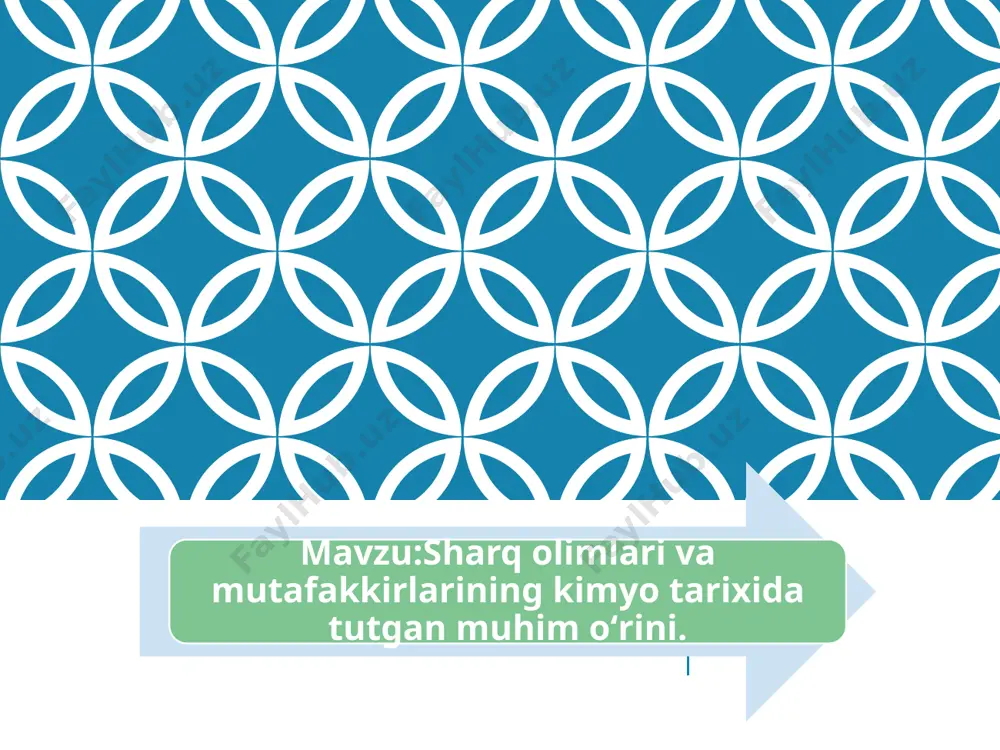 iy , magniy, natriy, kabmiy va boshqalarning element organik birikmalarini qo`llash – bu sinovlarning ajralmas va muhim qismi hisoblanadi. mahsumov a. g. mahsumov a.g. 1936-yilda tug`ilgan. kimyo fanlari doktori, professor. ilmiy ishlari propargil spirti hosilalari va geterot-siklik birikmalar asosida yangi fiziologik faol moddalar sintez qilishga bag`ishlangan bo`lib, organik kimyo sohasida o`z maktabini yaratgan taniqli olim. kimyoviy tuzilish nazariyasini mikrozarrachalar asosida zamonaviy talqinini taklif etgan. xulosa sharq olimlari va mutafakkirlari kimyo tarixida aham o'rni tutganlar. bu mutafakkirlar kimyo fanini rivojlantirish, elementlarni va ularning xossaliklarini tushuntirish, kimyoviy reaktsiyalarni va ularning o'tkazilishini tahlil qilish bilan shug'ullanishgan. bu mutafakkirlar kimyo sohasida ko'plab muhim izlanishlarga imzo qo'yganlar, jumladan, elementlarning tuzilishi, kimyoviy reaktsiyalar va ularning o'tkazilishi haqida ko'plab ma'lumotlar topganlar. ularga misol sifatida abu rayhon beruniy, jabir ibn hayyon, al-kindi, al-razi va boshqalar keltiriladi. ularning ilmiy yutuqlari, kimyo fanini rivojlantirishdagi aham roli va ularning izohlarining kimyo tarixidagi o'rni haqida ko'proq ma'lumotga ega bo'lishimiz mumkin. e’tiboringiz uchun …