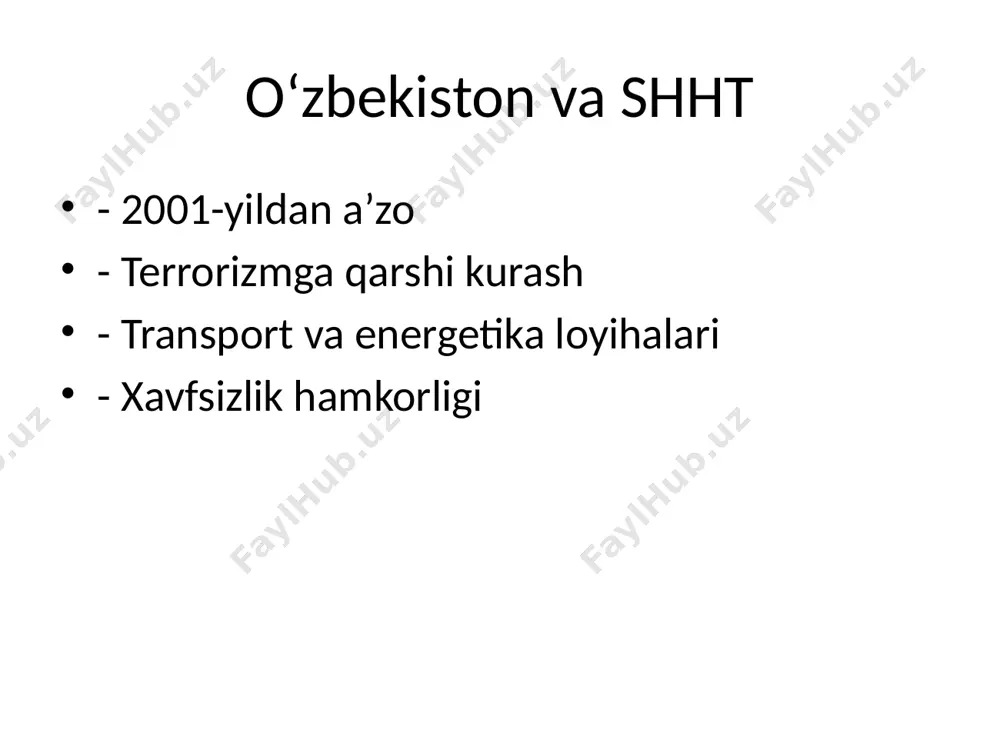 oʻzbekiston va xalqaro tashkilotlar - Page 5