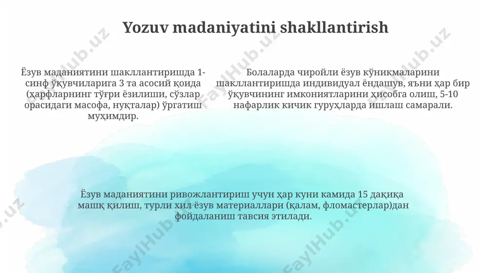 chiroyli bayon yozish amaliy mashqlari va topshiriqlar - Page 5