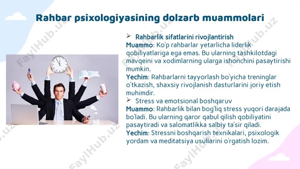 rahbar psixologiyasi ning dolzarb muammolari - Page 4