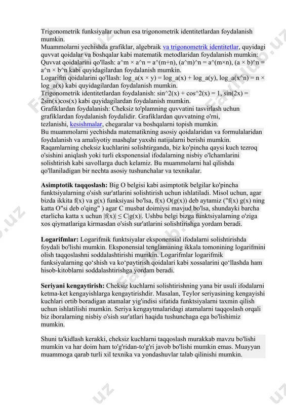 to‘plamlar va ularning berilish usullari. misollar - Page 5