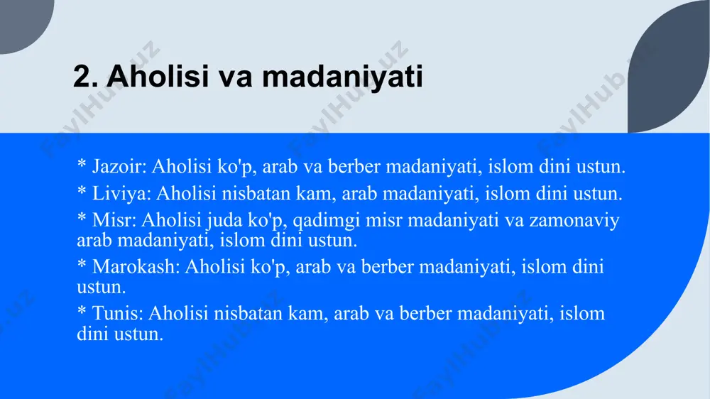 shimoliy afrika tgr.o’lkalarigaqiyosiytavsif - Page 3