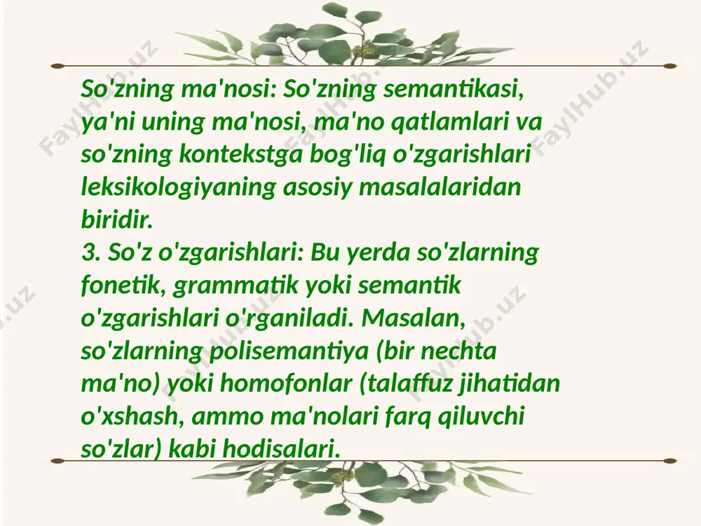 leksikologiya boʻlimini oʻqitish metodikasi - Page 3