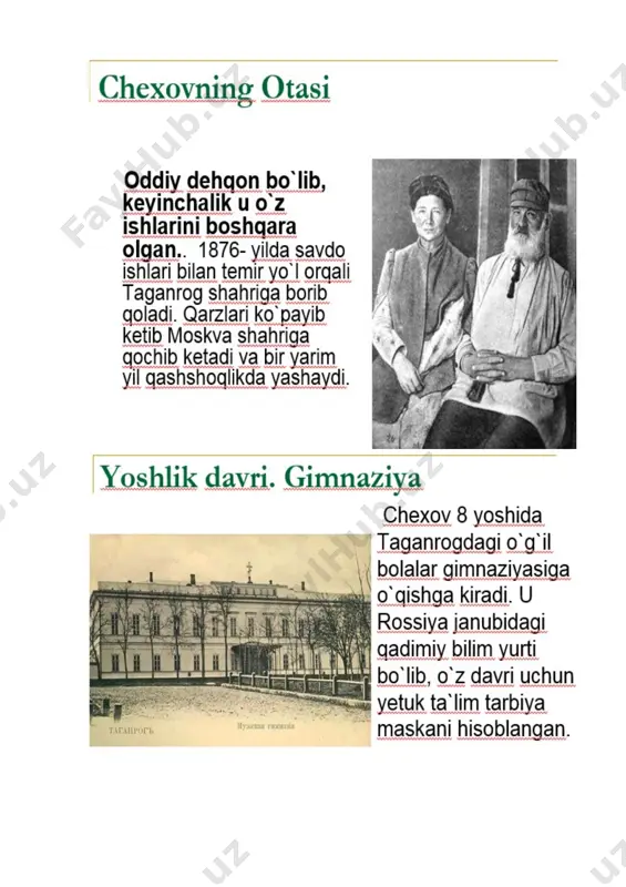 a. p.chexov. “hikoyalar” - Page 3