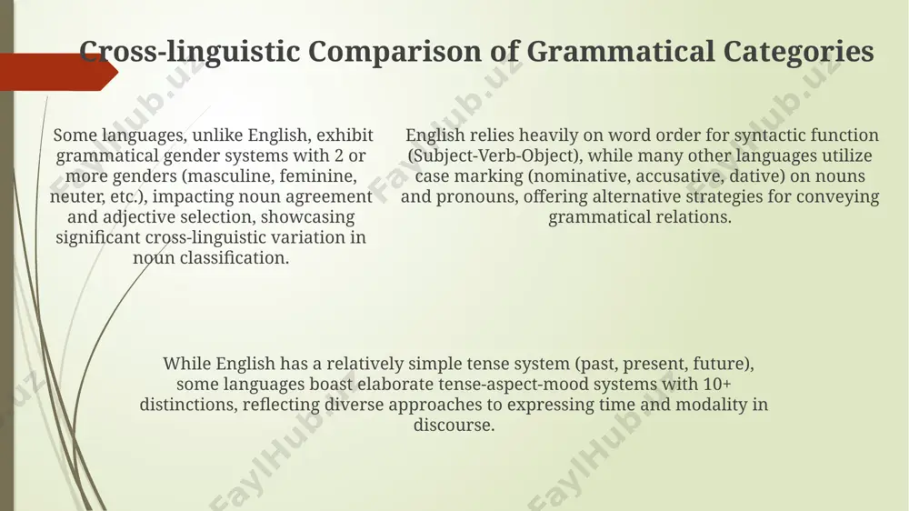 typology of grammatical categories in english and native languages - Page 5