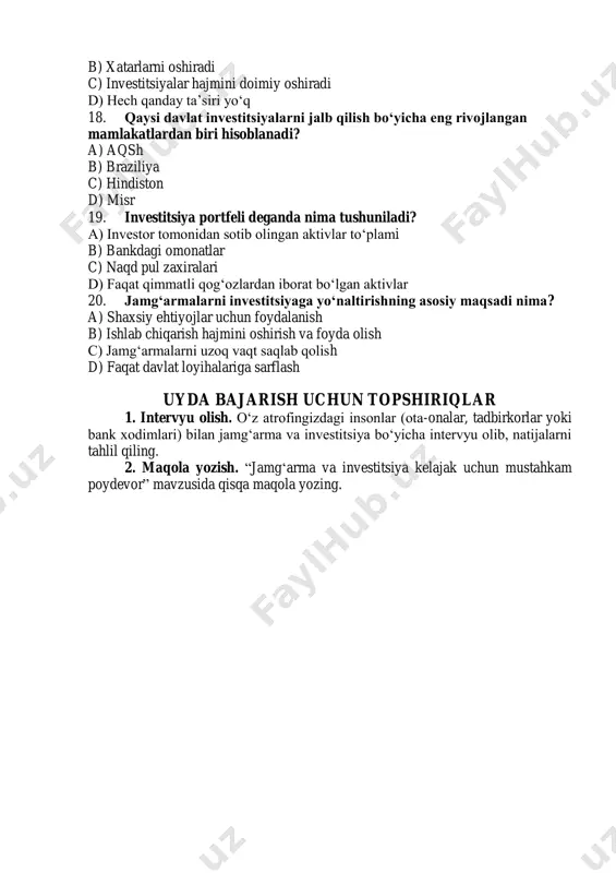 iste’mol, jamg‘arma va investitsiyalar - Page 4