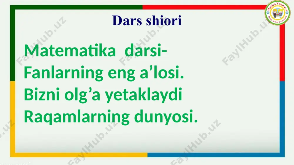 matematika darsi - masala yechish - Page 3