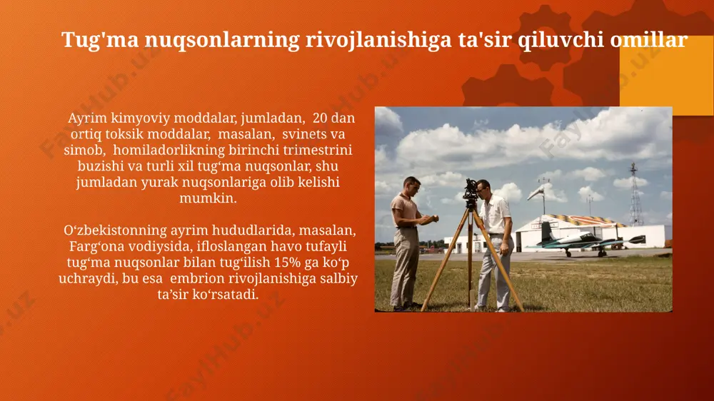 muhit omillarining embriogenez va tugʻma nuqsonlar rivojlanishiga tasiri - Page 4