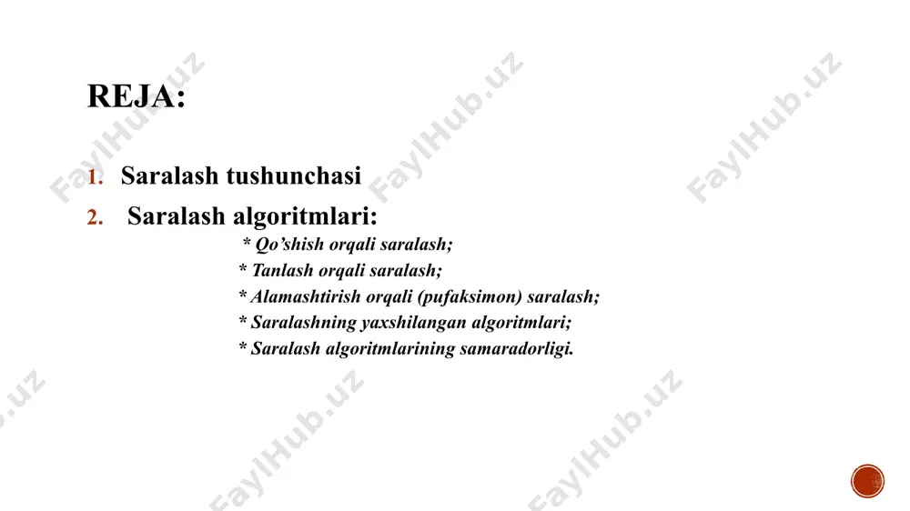ma'lumotlarni saralash algoritmlari - Page 3