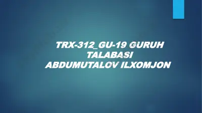 davlat yong’in nazorati inspektorining vazifalari — PPTX