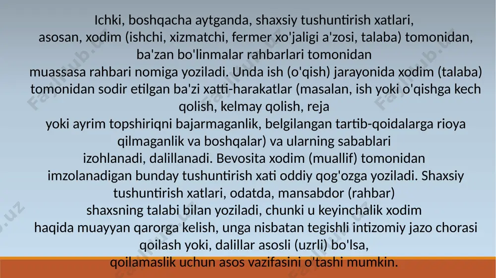 to'liq, stenografik, fonografik, konspektiv shakllarda bo'lishi mumkin. qisq a bayonnomada faqatgina kun tartibi, ma'ruzachi va muzokarada qatnashuvchilar familiyasi va qabul qilingan qaror ko'rsatiladi. ularda ma'ruzalar mazmuni batafsil bayon qilinmaydi. bunday bayonnomalar masalaning muhokama qilinishi haqida to'liq tasawur bera olmaydi. shu nuqtayi nazardan yig'ilishda so'zga chiqqan barcha qatnashchilarning bayon qilgan fikr va mulohazalarini qamrab oigan to'li q majlis bayonnomasi afzaldir. majlis bayonnomasining to' liq shakli faqat yig'ilish xususida emas, balki o'sha jamoaning faoliyati to'g'risida ham fikr yuritishga imkoniyat beradi. yig'ilish stenografiya usulida (stenografik ) yoki diktofon yordamida yozib olinayotgan (fonografik)bo'l - sa, qisqa bayonnoma tuzilib, stenogramma rais va kotib tomonidan imzolanadi va asosiy bayonnomaga ilova qilinadi. bayonnomaning asosiy zaruriy qismlari: 1. muassasa nomi. 2. sarlavha (bamaslahat ish ko'ruvchi organ yoki yig'ilishning nomi). 3. hujjatning nomi (bayonnoma). 4. yig'ilish sanasi. 5. shartli raqami. 6. yig'ilish joyi. 7. tasdiqlash ustxati (agar bayonnoma tasdiqlanishi zarur bo'lsa). 8. yig'ilish raisi va kotibining familiyasi. 9. matn: …