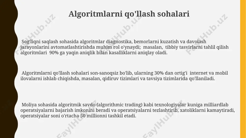 algaritm tushunchasi va qo‘llanishi - Page 3