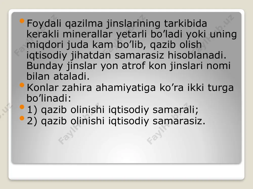 metallurgiyada qo‘llaniladigan xomashyo materiallari - Page 3