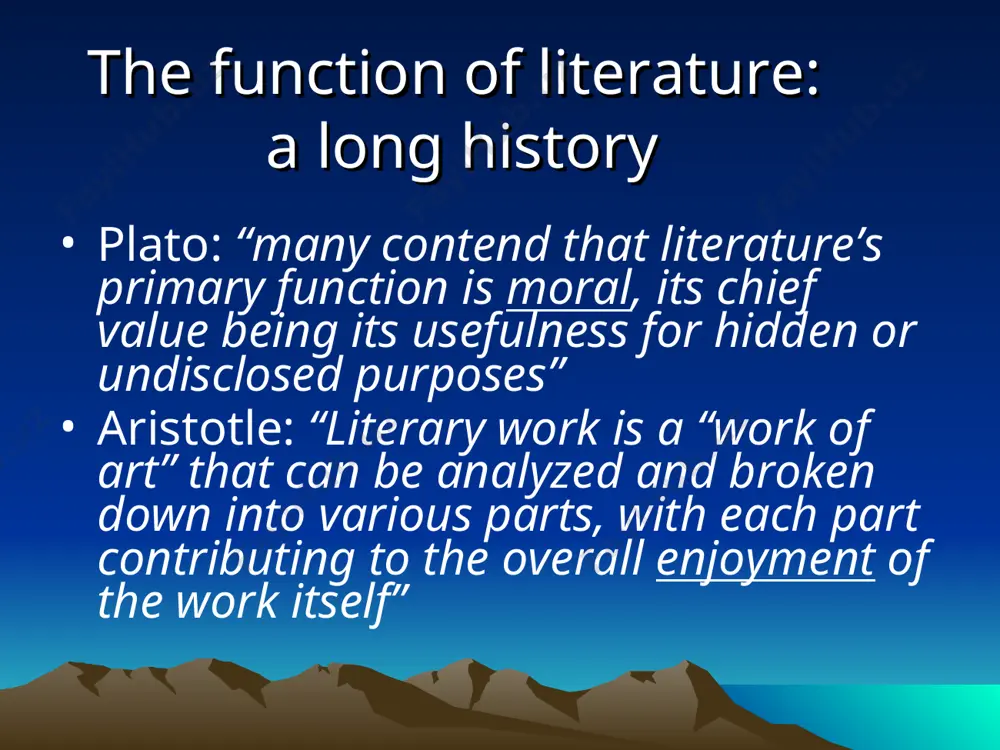 the function of literature - Page 3