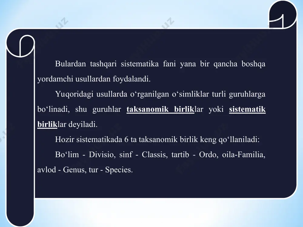 biriga qarab o‘simtalar hosil bo‘lib, bitta hujayraning protoplasti ikkinchisiga qo‘shilib, zigota hosil qiladi – konyugatsiya. gametalar gametangiyda yetiladi va suvga tushgandan so‘ng, harakat qilib qo‘shiladi va zigota hosil bo‘ladi. zigota ichida avvalo gametalarning sitoplazmasi, keyinchalik ularni yadrolari qo‘shiladi. pirovordida ularni xromosomalari birikib diploidli zigota hosil bo‘ladi. zigota tinchlik davrini o‘tgandan so‘ng, uni diploidli yadrosi (meyoz) bo‘linib, xromosomalar soni ikki barobar kamayadi. shundan so‘ng gaploidli faza boshlanadi. jinsiy ko‘payishning eng sodda shakli - izogamiyadir. bu protsess morfologik jihatdan farq qilmaydigan harakatchan gametalarning ko‘shilishidan sodir bo‘ladi. shakli har xil, ya’ni biri kichikroq va serharakat, ikkinchisi kattaroq va sust harakat qiluvchi gametalarni bir-biri bilan qo’shilishiga geterogamiya deyiladi. yirik harakatsiz gameta urg‘ochi gameta yoki tuxum hujayra deb, kichik harakatchan gameta erkak yoki spermatozoid deb ataladi. ana shunday gametalarni qo‘shilishiga ogomiya deyiladi. ayrim hollarda (matashuvchilar ajdodi) vakillarida jinsiy ko‘payish kon’yugasiya, ya’ni jinslarga differensiyalangan ikkita vegetativ hujayra moddalarining qo‘shilishi bilan bo‘ladi. kopulyasiya paytida qo‘shilishga ishtirok etayotgan …