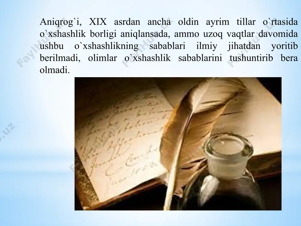 xix asrda qiyosiy-tarixiy tilshunoslikning vujudga kelishi - Page 3