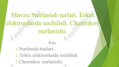 nurlanish turlari — PPTX