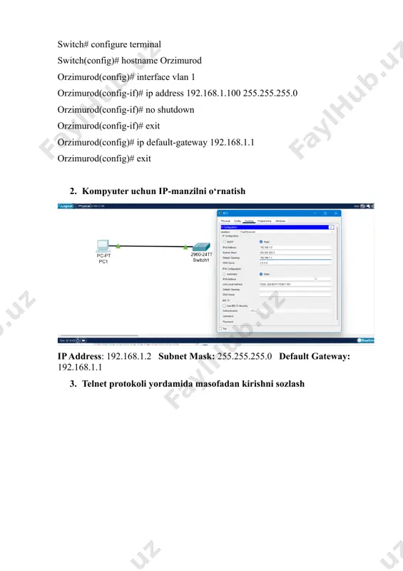 tarmoq xavfsizligi fanidan amaliy ish - Page 4