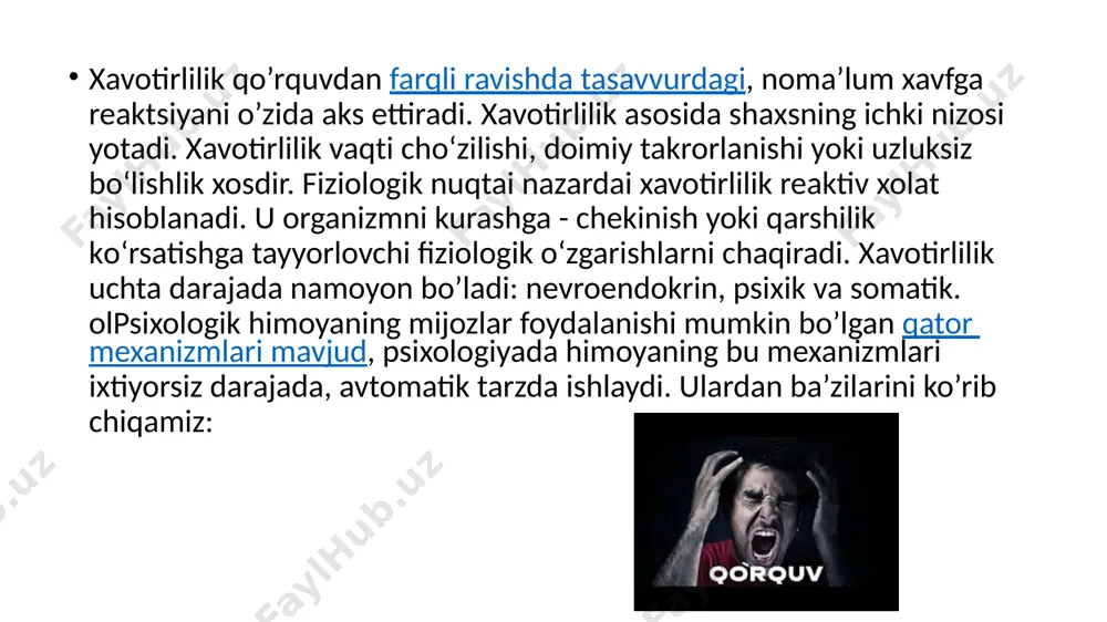 beixtiyor ular qutulmoqchi bo'lgan xatti-harakatlarni rag'batlantirishlari mumkin. o'ta og'ir jazolardan foydalanadigan va farzandlarining faoliyatini nazorat qilmaydigan ota-onalar farzandlarining tajovuzkor va isyonkor ekanligini ko'rishlari mumkin. ko'pgina tadqiqotlar shuni ko'rsatdiki, tajovuzkor bolalar chiqadigan oilalar oila a'zolari o'rtasidagi maxsus munosabatlar bilan ajralib turadi. bunday tendentsiyalarni psixologlar "zo'ravonlik tsikli" deb ta'riflaydilar.bolalar ota-onalari bir-birlari bilan "amaliyot qiladigan" munosabatlar turlarini takrorlashga moyildirlar. o'smirlar aka-uka va opa-singillar bilan munosabatlarni tartibga solish usullarini tanlab, nizolarni hal qilish taktikasini ota-onalaridan ko'chirib olishadi. farzandlar ulg'ayib, turmushga chiqqach, ular nizolarni hal qilishning takroriy usullaridan foydalanadilar va halqani yopib, o'ziga xos tartib-intizom uslubini yaratib, ularni bolalariga o'tkazadilar. shunga o'xshash tendentsiyalar shaxsning o'zida (spiral printsipi) kuzatiladi. oilada bolani suiiste'mol qilish nafaqat uning tengdoshlariga nisbatan xulq-atvorining tajovuzkorligini oshiribgina qolmay, balki etuk yoshda zo'ravonlikka moyillikni rivojlanishiga yordam beradi, jismoniy tajovuzni turmush tarziga aylantiradi. shaxsning. agressiv xulq-atvorning shakllanishiga oilaning ahillik darajasi, ota-ona va bola o'rtasidagi yaqinlik, aka-uka va opa-singillar o'rtasidagi munosabatlarning tabiati, oilani boshqarish uslubi ta'sir …