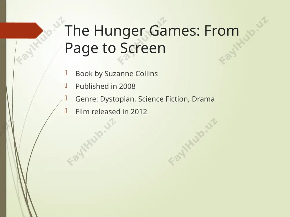 s becomes famous for her fiery outfit and earns the nickname "the girl on fire." the games begin: the tributes are placed in the arena. many are killed in the first few minutes. katniss quickly escapes into the forest, hiding from enemies and surviving poisonous plants, insects, and traps. her intelligence, hunting skills, and caution help her stay alive. ❤️ katniss and peeta: during the interview, peeta reveals he has feelings for katniss, which captures the audience's interest. to gain support from the viewers, they play the role of star-crossed lovers. this strategy helps them survive. eventually, the rules are changed to allow two winners from the same district, but then the rule is reversed. in the end: katniss and peeta refuse to play by the capitol’s rules and attempt to eat poisonous berries together. to avoid losing both tributes, the capitol declares them both winners. this act is seen …
