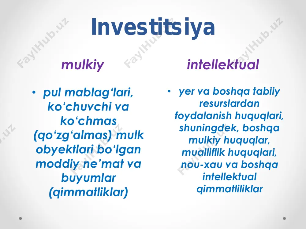 investitsiya siyosati - Page 5