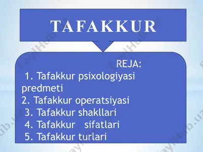 tafakkur — PPTX