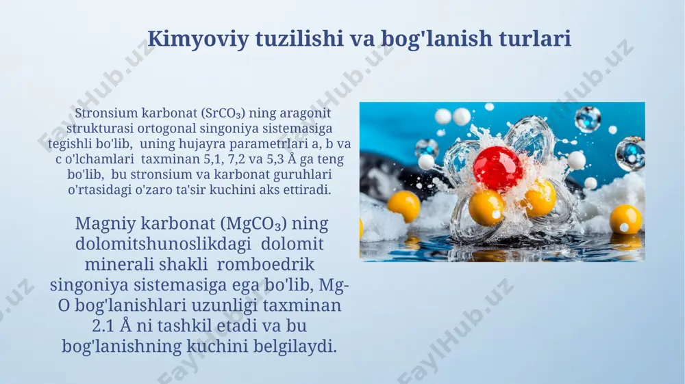 karbonatlar va ularning fizik-kimyoviy xossalari - Page 4