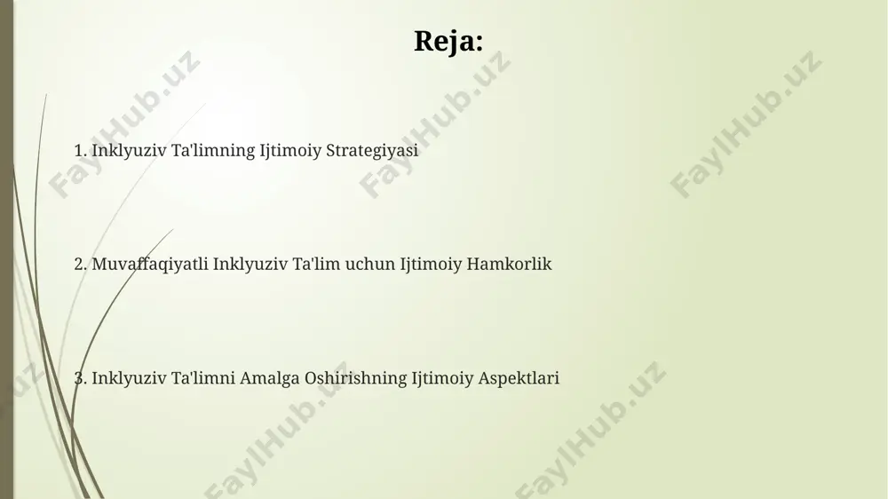 arajasini o'z ichiga olishi kerak: yuqori, o'rta va past, bu har bir talabaning o'z sur'atida o'rganishiga imkon beradi. inklyuziv ta'limda o'quv dasturlarini moslashtirish jarayoni kamida 3 bosqichda amalga oshiriladi: tahlil, rejalashtirish va amaliyot, har bir bosqichda o'qituvchilarning professional rivojlanishi muhim ahamiyat kasb etadi. to'siqlarni bartaraf etish o‘qituvchilarning kamida 80% inklyuziv ta’lim metodologiyasi bo‘yicha o‘qitish va malaka oshirish kurslaridan o‘tishlari kerak; bu esa o‘quv jarayonining samaradorligini 15% ga oshirishi mumkin. inklyuziv ta’limga to‘siq bo‘ladigan 3 ta asosiy omilni bartaraf etish uchun 5 bosqichli reja ishlab chiqish va uni amalda qo‘llash muhimdir; bu reja moliyaviy resurslar, kadrlar tayyorligi va qo‘llab-quvvatlash xizmatlarini o‘z ichiga olishi kerak. maktab binolarining 10% dan ortig‘i nogironlar uchun moslashtirilmagan bo‘lsa, ularni inklyuziv talablarga moslashtirish bo‘yicha aniq reja ishlab chiqish va uni bosqichma-bosqich amalga oshirish zarur, bu esa taxminan 20% qo‘shimcha mablag‘ talab qilishi mumkin. muvaffaqiyatli amaliyotlar qo'shimcha resurslar va o'qituvchilarning malakasini oshirish dasturlarini joriy etish natijasida, 90% dan …