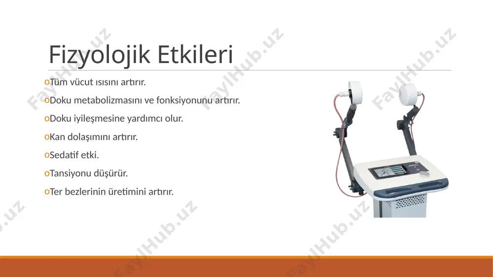 azalma daha iyi dolaşım i̇mmün sistemin güçlenmesi solunum kaslarının daha iyi çalışması stres ve depresyonun azalması endikasyonları spor yaralanmaları yumuşak doku travmaları ligament yırtıkları cinsel işlen bozuklukları tortikollis depresyon disk lezyonları …vs kontraendikasyonları vücudunda elektrikli implantasyon yapılmış olanlarda hamilelikte i̇şitme cihazı kullananlarda ve diğer implantlarda… tedaviden önce en az iki bardak su içilmelidir. tedaviden önce sonra sigara içilmemelidir. epilepsi hastalarında doktor kontrolünde yapılmalıdır. image2.png image3.png image4.png image5.png image6.png image7.png image8.png image9.png image10.png image11.png image12.png /docprops/thumbnail.jpeg