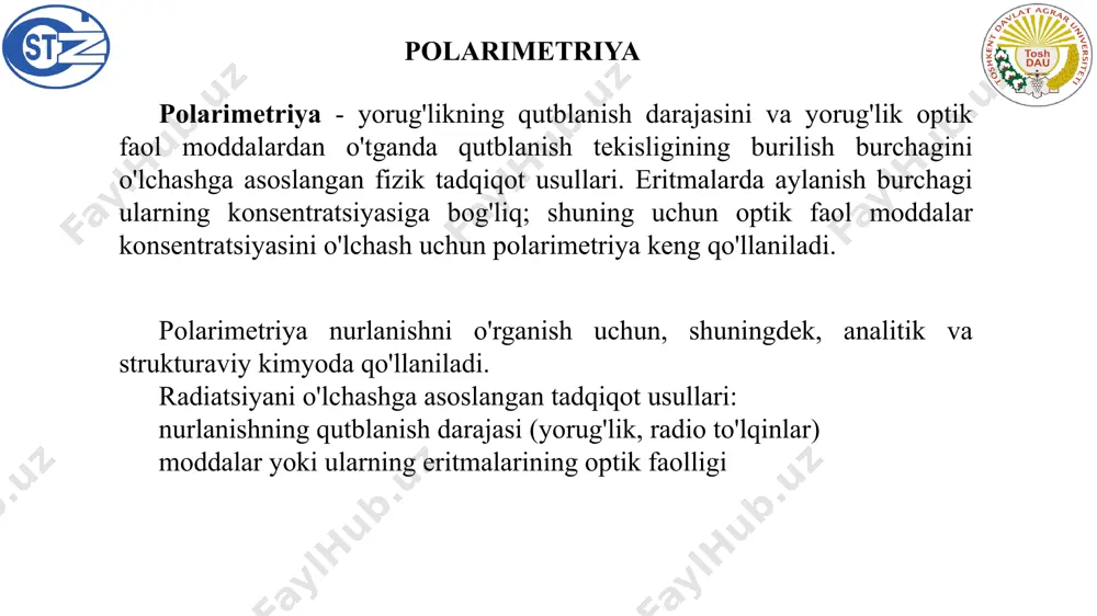 polyarimetrik tahlil asoslari - Page 4