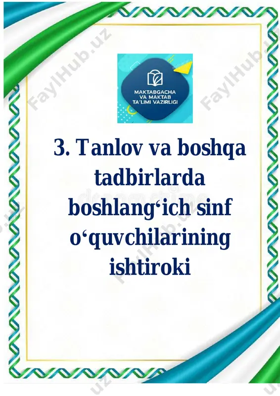 sinflarda ishtirokning yangi ko‘nikmalariga o‘tish - Page 3
